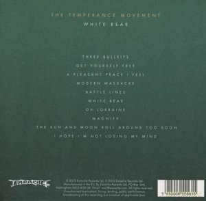 The Temperance Movement: White Bear (digipack) [CD]