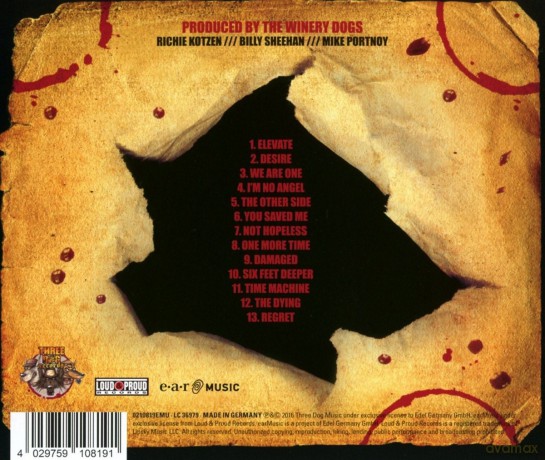 The Winery Dogs: The Winery Dogs [CD]