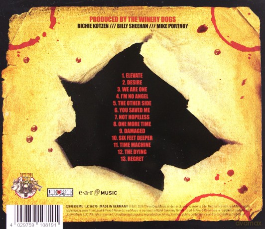 The Winery Dogs: The Winery Dogs [CD]
