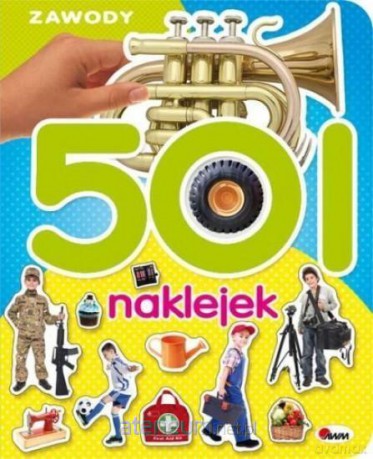 501 naklejek - Zawody [KSIĄŻKA]
