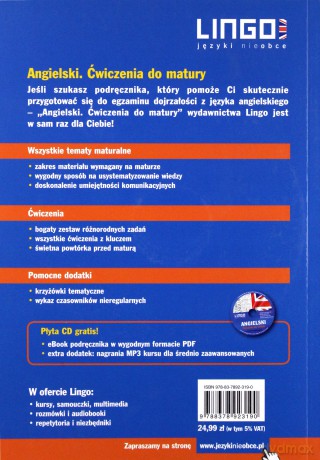 Angielski. Ćwiczenia do matury - Anna Treger [KSIĄŻKA]