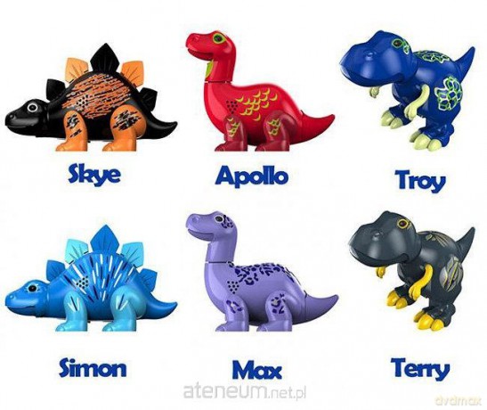 DigiDinos dinozaury, różne wzory