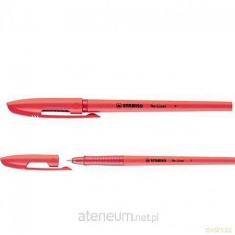 Długopis Re-Liner 868F czerwony (10 szt.)