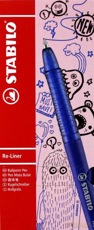 Długopis Re-Liner 868F niebieski (10 szt.)