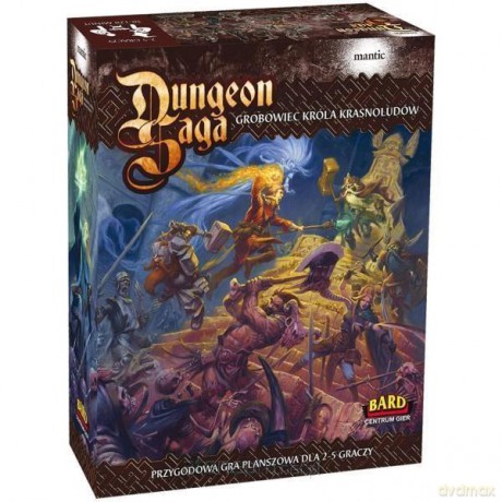 Dungeon Saga: Grobowiec króla krasnoludów [GRA]