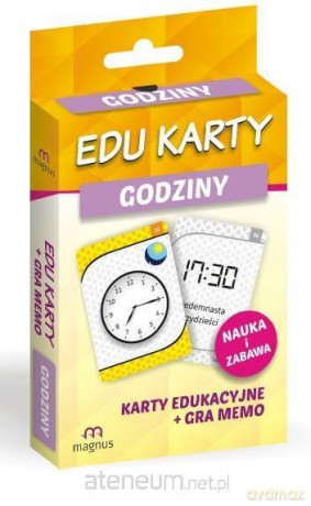 Edu karty. Godziny [KSIĄŻKA]