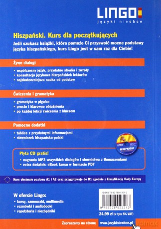 Hiszpański. Kurs dla początkujących [KSIĄŻKA]