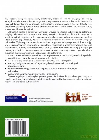 Jak uczyć dzieci z autyzmem czytania umysłu - Patricia Howlin, Simon Baron-Cohen, Julie Hadwin [KSIĄŻKA]