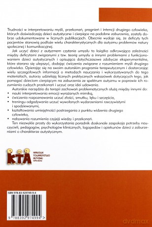 Jak uczyć dzieci z autyzmem czytania umysłu - Patricia Howlin, Simon Baron-Cohen, Julie Hadwin [KSIĄŻKA]
