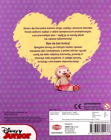Kliniki dla pluszaków. Ścieralne strony [KSIĄŻKA]