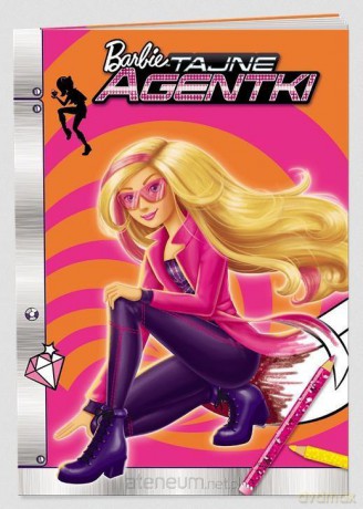 Kolorowanka - Barbie Tajne agentki [KSIĄŻKA]