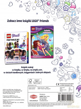 LEGO Friends. Moje bazgrołki [KSIĄŻKA]