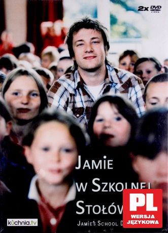 Jamie Oliver: Jamie w szkolnej stołówce (digipack) [DVD]