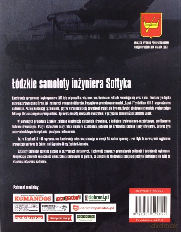 Łódzkie samoloty inżyniera Sołtyka - Edward Kocent-Zieliński [KSIĄŻKA]