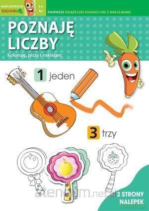 Marchewkowe zadania 3-6 lat. Poznaję liczby [KSIĄŻKA]