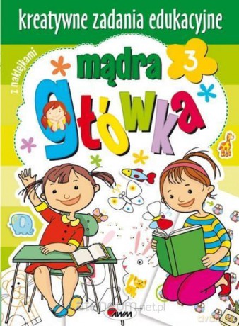 Mądra główka 3 Kreatywne zadania edukacyjne [KSIĄŻKA]