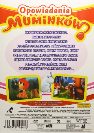 Muminki: Opowiadania Muminków odcinki 1-5 BOX [5DVD]
