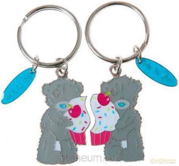 ME TO YOU Breloczek Emaliowany Twins Ciastko