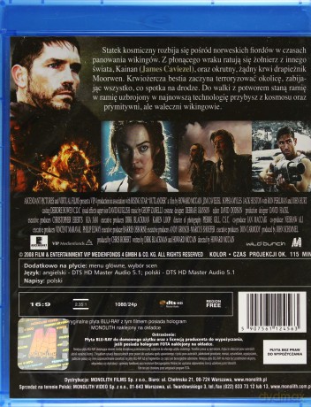 Outlander (Wojownik z gwiazd) [Blu-Ray]