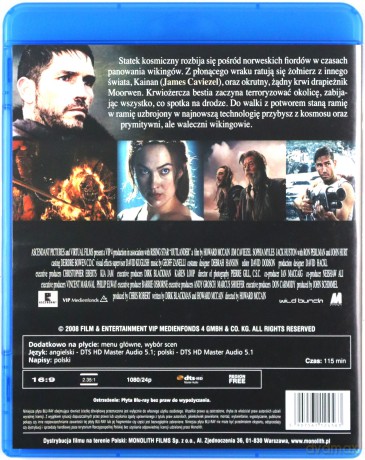Outlander (Wojownik z gwiazd) [Blu-Ray]