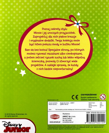 Minnie. Ścieralne strony [KSIĄŻKA]