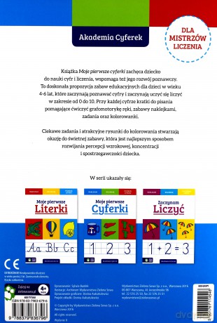Moje pierwsze cyferki [KSIĄŻKA]
