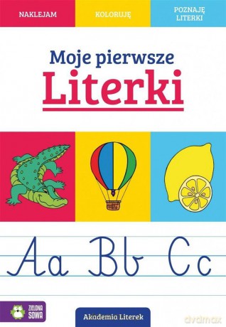 Moje pierwsze literki [KSIĄŻKA]