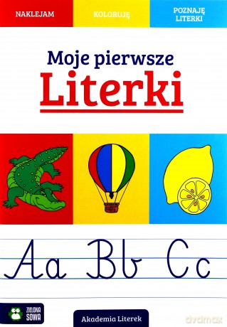 Moje pierwsze literki [KSIĄŻKA]