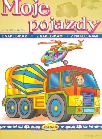 Moje pojazdy z naklejkami [KSIĄŻKA]