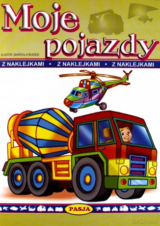 Moje pojazdy z naklejkami [KSIĄŻKA]