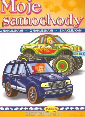 Moje samochody z naklejkami [KSIĄŻKA]