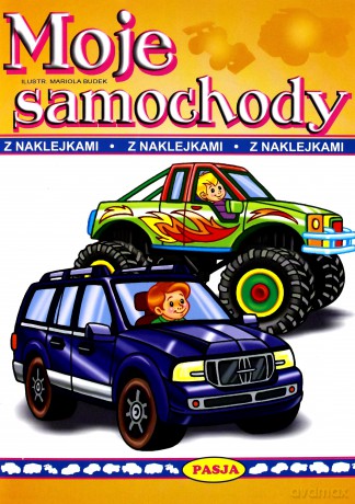 Moje samochody z naklejkami [KSIĄŻKA]