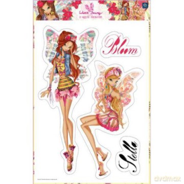 Naklejki dekoracyjne A3 4 ark. Winx
