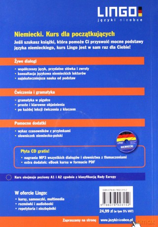 Niemiecki. Kurs dla początkujących - Piotr Dominik, Tomasz Sielecki [KSIĄŻKA]
