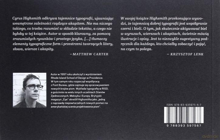 Niezbędnik typograficzny, czyli o akapitach - Cyrus Highsmith [KSIĄŻKA]
