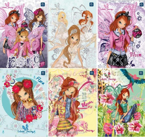 Notes A6/50K kratka Winx (20 szt.)