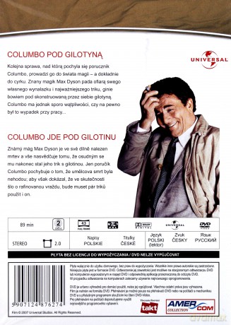 Columbo 45: Columbo pod gilotyną [DVD]