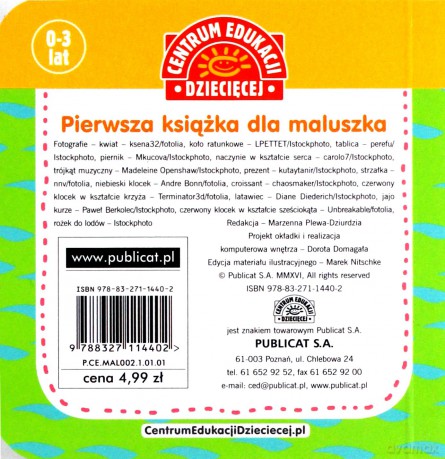 Pierwsza książka dla maluszka. Kształty [KSIĄŻKA]
