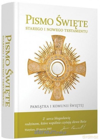 Pismo Święte Stary Testament i Nowy Testament [KSIĄŻKA]