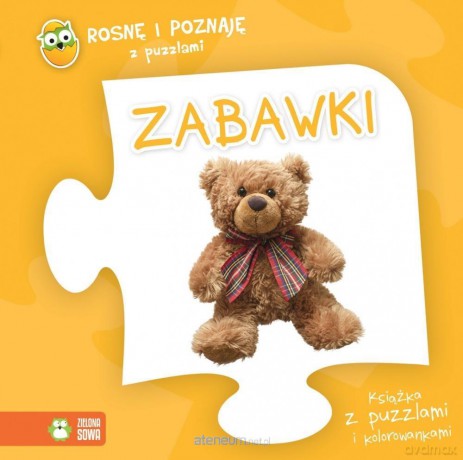 Rosnę i poznaję z puzzlami. Zabawki [KSIĄŻKA]