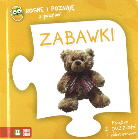 Rosnę i poznaję z puzzlami. Zabawki [KSIĄŻKA]
