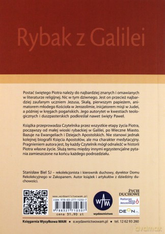 Rybak z Galilei. Droga Piotra z Betsaidy do Rzymu - Stanisław Biel [KSIĄŻKA]
