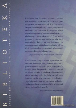 Samobójstwo. Stare problemy, nowe rozwiązania - Joanna Stojer-Polańska, Anna Biederman-Zaręba [KSIĄŻKA]