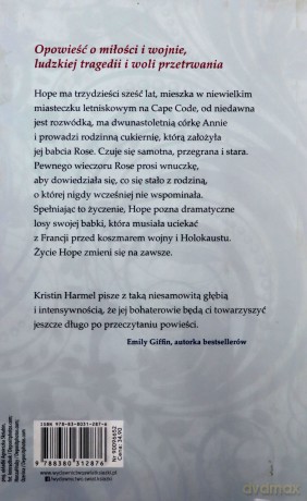 Słodycz zapomnienia - Kristin Harmel [KSIĄŻKA]