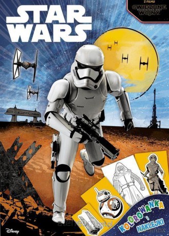 Star Wars Kolorowanka i naklejki (Gwiezdne Wojny) [KSIĄŻKA]