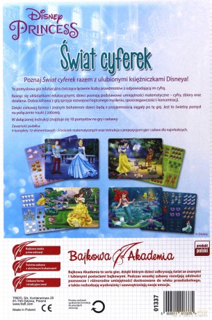 TREFL Świat cyferek Princess. Bajkowa Akademia [GRA]