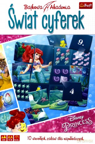 TREFL Świat cyferek Princess. Bajkowa Akademia [GRA]