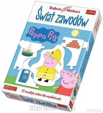 TREFL Świat zawodów Peppa. Bajkowa Akademia [GRA]