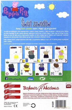 TREFL Świat zawodów Peppa. Bajkowa Akademia [GRA]