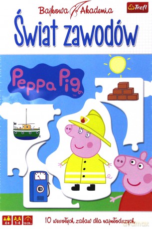 TREFL Świat zawodów Peppa. Bajkowa Akademia [GRA]